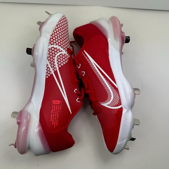 🔥Nike Force Zoom Trout 7 Pro Metal Baseball Cleats Red CQ7224-602 Men’s Sz 9.5. - Picture 5 of 11